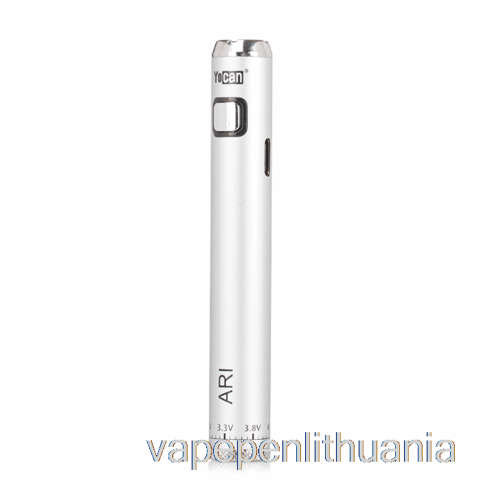 Yocan Ari 650mah Akumuliatoriaus Sidabrinis Vape Skystis